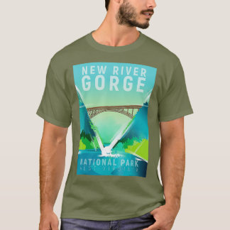 West Virginias New River Gorge Nationalpark T-Shirt