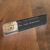 West- VirginiaStaats-Flagge auf altem hölzernem Namensplakette (Seite)