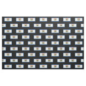 West- VirginiaStaats-Flagge Stoff (Fat Quarter (45,7 x 55,9 cm))