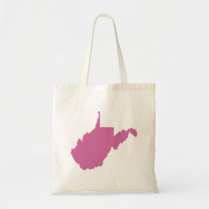 West- VirginiaStaats-Kontur Tragetasche