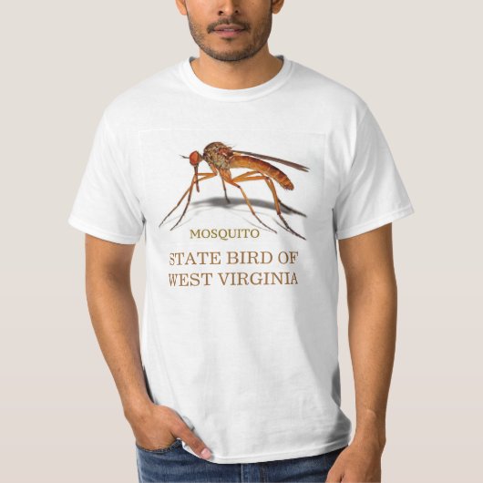 WEST- VIRGINIAStaats-VOGEL: DER MOSKITO T-Shirt (Vorderseite)