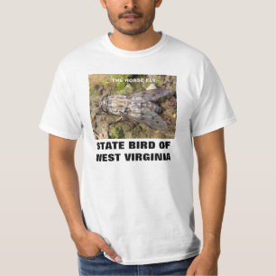 WEST- VIRGINIAStaats-VOGEL: DIE PFERDEfliege T-Shirt