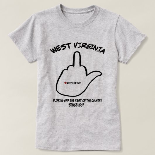 West- VirginiaStaats-Vogel T-Shirt (Design vorne)