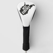 West- VirginiaZuhause-Vintage beunruhigte Karte