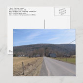 West-Vollstraße Postkarte (Vorne/Hinten)