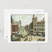 West Water St., Milwaukee, Wisconsin 1908 Vintag Postkarte (Vorne/Hinten)