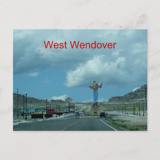West Wendover Postkarte (Vorderseite)