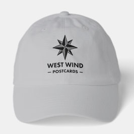 West Wind Postcards Black Logo Essentials Mütze