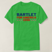 West Wing Bartlet for America 1998 6 T-Shirt (Design vorne)