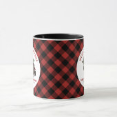 West Yellowstone Montana Christmas Tree Ranch Tasse (Zentrum)