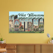 West Yellowstone, Montana Leinwanddruck (Insitu (Wohnzimmer))