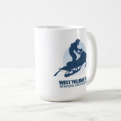 West Yellowstone (SM) Kaffeetasse (VorderseiteRechts)
