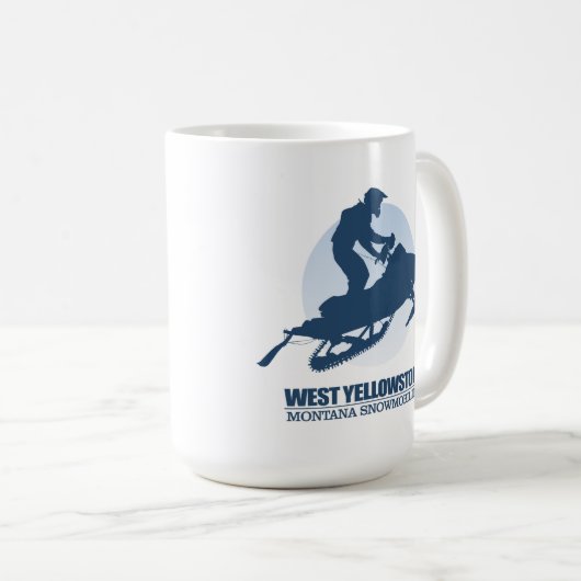 West Yellowstone (SM) Kaffeetasse (VorderseiteRechts)