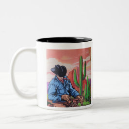 West Zweifarbige Tasse