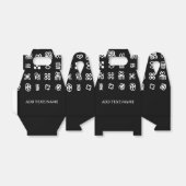 Westafrika Adinkra Symbole Geschenkschachtel (Ungefaltet)