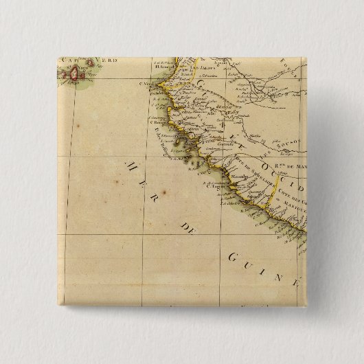 Westafrika Button (Vorderseite)