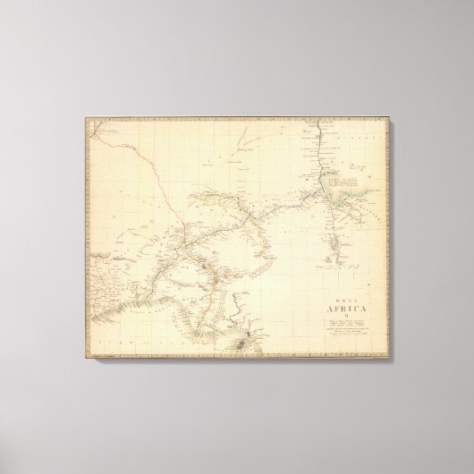 Westafrika II Leinwanddruck (Vorderseite)