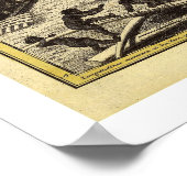 Westafrika Karte 1743 Poster (Ecke)