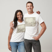 Westafrika-Karte T-Shirt (Unisex)