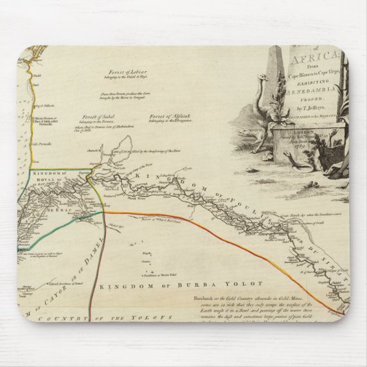 Westafrika Mousepad (Vorne)