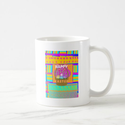 Westafrikanischer Inspirierter Osterkorb Kaffeetasse (Rechts)