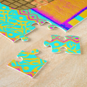 Westafrikanischer Inspirierter Osterkorb Puzzle (Seite)