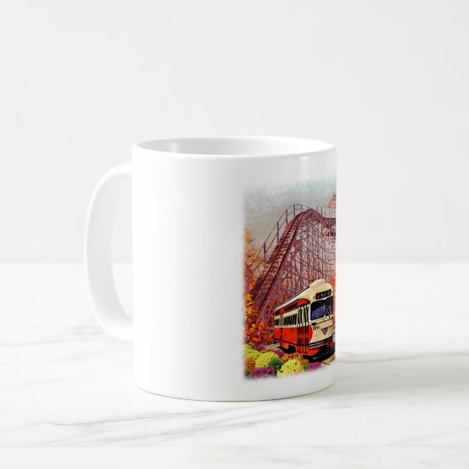 Westansicht-Park-Kaffee-Tasse Kaffeetasse (Vorderseite Links)