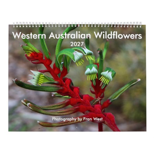 Westaustralische Wildblumen 2027 Kalender (Titelbild)