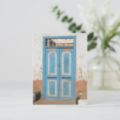 Westbank Tür 1 Postkarte (Stehend Vorderseite)