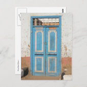 Westbank Tür 1 Postkarte (Vorne/Hinten)