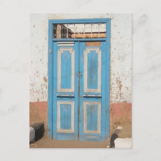 Westbank Tür 1 Postkarte (Vorderseite)