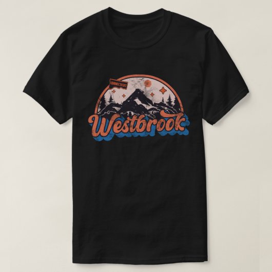 Westbrook, Connecticut T-Shirt (Design vorne)