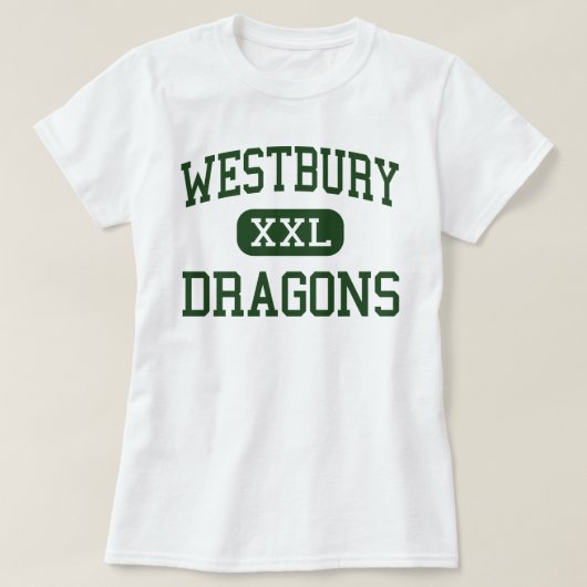 Westbury - Drachen - hoch - Westbury New York T-Shirt (Design vorne)