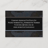 Westby Modern Business Card Visitenkarte (Rückseite)