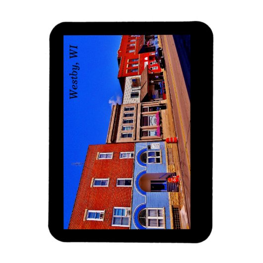 Westby, Wisconsin Magnet (Vertikal)