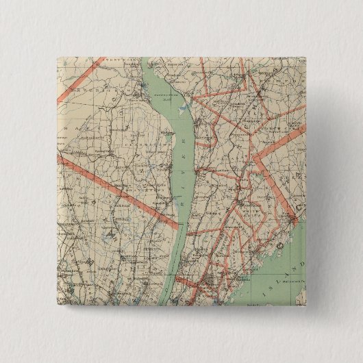 Westchester Co & Umgebung Button (Vorderseite)