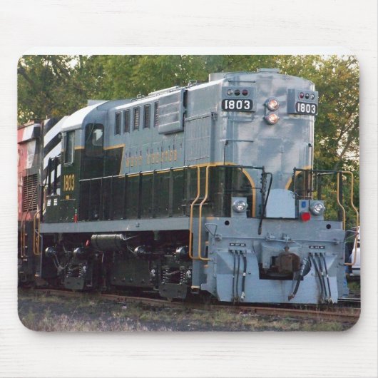 Westchester-Eisenbahn Alco RS-18 #1803 Mousepad (Vorne)