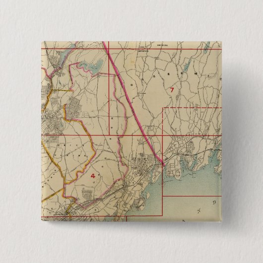 Westchester Landkreis, New York Button (Vorderseite)