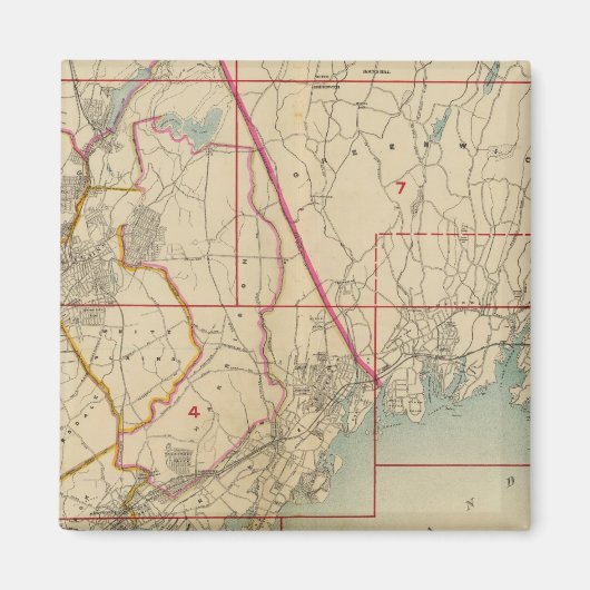 Westchester Landkreis, New York Magnet (Vorne)