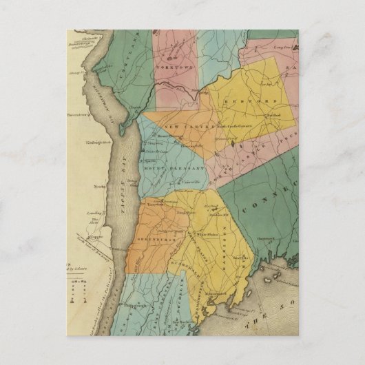 Westchester Landkreis Postkarte (Vorderseite)