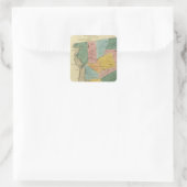 Westchester Landkreis Quadratischer Aufkleber (Tasche)