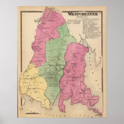 Westchester, NY Poster (Vorne)