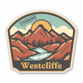 Westcliffe, Colorado-Aufkleber Aufkleber