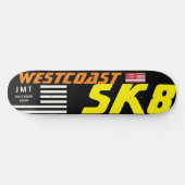 WESTCOAST SK8 1/2" Skateboarddecke Skateboard (Horizontal)