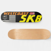WESTCOAST SK8 1/2" Skateboarddecke Skateboard (Horizontal)