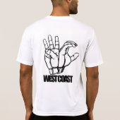 WestCoastSign T-Shirt (Rückseite)