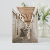 Westen RSVP Karte (Stehend Vorderseite)