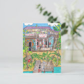 Westend Taucher Postkarte (Stehend Vorderseite)