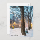 WESTER CHESTER POSTCARD POSTKARTE (Vorne/Hinten)
