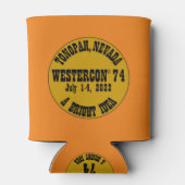 Westercon 74 Can Cooler Dosenkühler (Rückseite)